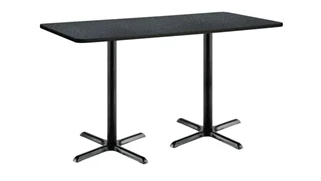 Conference Tables KFI Seating 6ft x 36in Pedestal Table