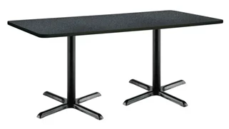 Conference Tables KFI Seating 6ft x 36in Pedestal Table