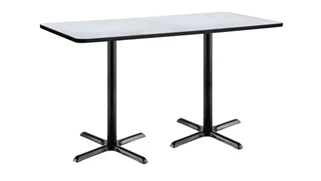 Conference Tables KFI Seating 6ft x 36in Pedestal Table