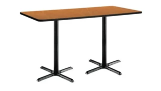Conference Tables KFI Seating 6ft x 36in Pedestal Table