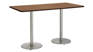 Conference Tables KFI Seating 8ft W x 36in H x 36in D Conference Table, Round Base