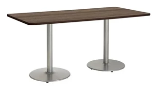 Conference Tables KFI Seating 8ft W x 36in H x 36in D Conference Table, Round Base