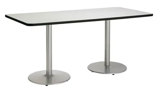 Conference Tables KFI Seating 8ft W x 36in H x 36in D Conference Table, Round Base