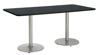 Conference Tables KFI Seating 8ft W x 36in H x 36in D Conference Table, Round Base