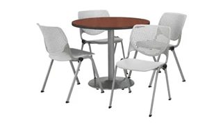 Cafeteria Tables KFI Seating Cafeteria Table with 4 Chairs