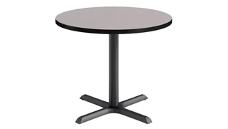 Cafeteria Tables KFI Seating 36in Round Pedestal Table