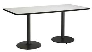 Conference Tables KFI Seating 8ft W x 36in H x 42in D Conference Table, Round Base