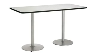 Conference Tables KFI Seating 8ft W x 36in H x 42in D Conference Table, Round Base