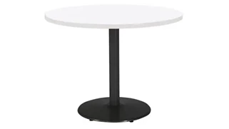 Cafeteria Tables KFI Seating 36in H x 42in Diameter Breakroom Table, Round Base