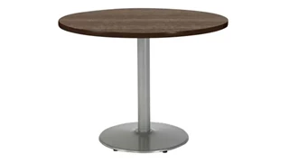 Cafeteria Tables KFI Seating 36in H x 42in Diameter Round Breakroom Table, Round Base