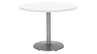 Cafeteria Tables KFI Seating 36in H x 48in Diameter Round Breakroom Table, Round Base