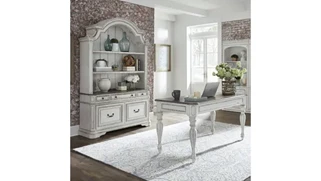 Office Suites WFB Designs Desk, Credenza & Hutch Set
