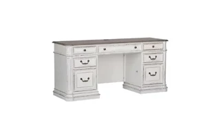 Wood Veneer Desks WFB Designs 66in W Credenza