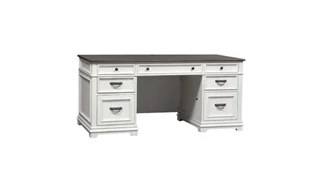 Wood Veneer Desks WFB Designs 66in Executive Desk