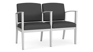 Sofas Lesro Polyurethane 2 Seater with Center Arm