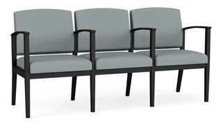 Sofas Lesro Polyurethane 3 Seater with Center Arms