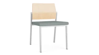 Lobby & Guest Chairs - Metal Lesro Polyurethane Armless Guest Chair