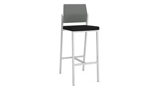 Counter Stools Lesro Café Stool Upholstered Seat, Upholstered Back