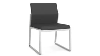 Lobby & Guest Chairs - Metal Lesro Polyurethane Armless Guest Chair