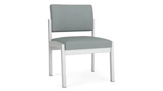 Lobby & Guest Chairs - Metal Lesro Polyurethane Armless Guest Chair