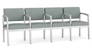 Sofas Lesro Polyurethane 4 Seat Sofa with Center Arms