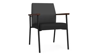 Lobby & Guest Chairs - Metal Lesro Guest Chair, Upholstered Seat, Upholstered Back