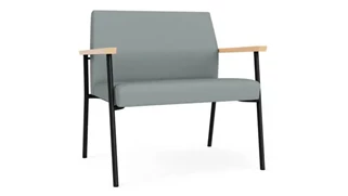 Lobby & Guest Chairs - Metal Lesro Polyurethane Bariatric Chair