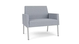 Lobby & Guest Chairs - Metal Lesro Reframe Fabric Bariatric Chair