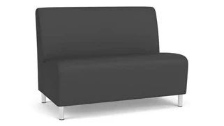 Loveseats Lesro Polyurethane Armless Loveseat