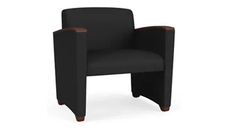 Lobby & Guest Chairs - Wood Lesro Polyurethane Oversize Guest Chair