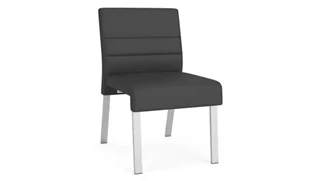Lobby & Guest Chairs - Metal Lesro Polyurethane Armless Guest Chair