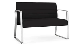 Loveseats Lesro Loveseat, Sled Base