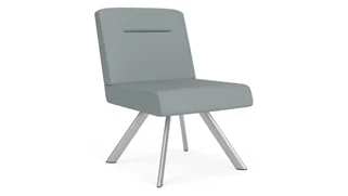 Lobby & Guest Chairs - Metal Lesro Polyurethane Armless Swivel Guest Chair