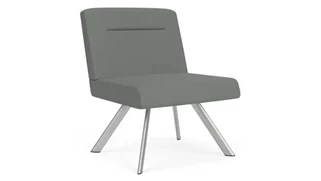 Lobby & Guest Chairs - Metal Lesro Armless Bariatric Chair
