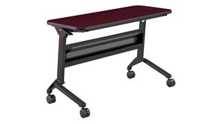 Training Tables Mayline Office Furniture 48in x 24in High Pressure Laminate Training Table
