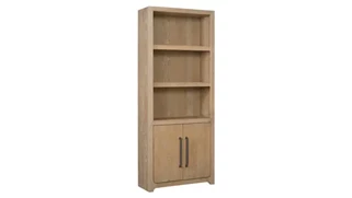 Standard Bookcases Martin Furniture Bookcase with Doors - Fully Assembled
