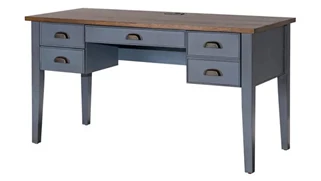 Stand-Alone Double Pedestal Desks Martin Furniture Half Pedestal Executive Desk