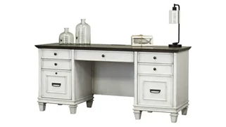 Wood Veneer Desks Martin Furniture 70in W Credenza