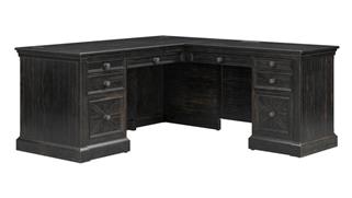 L Shaped Desks Martin Furniture L-Desk & Return