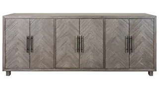 Storage Credenzas Martin Furniture 90in Wood Accent Cabinet