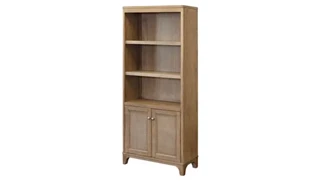 Standard Bookcases Martin Furniture Bookcase with Doors - Fully Assembled