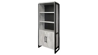 Standard Bookcases Martin Furniture 5 Shelf Bookcase with Doors