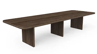 Conference Tables WFB Designs 10ft Radius Corner Rectangular Conference Table - 60in wide