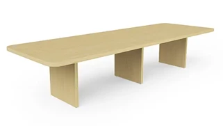 Conference Tables WFB Designs 12ft Radius Corner Rectangular Conference Table - 42in wide