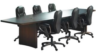 Conference Tables Mayline 12ft Aberdeen Boat Shaped Conference Table