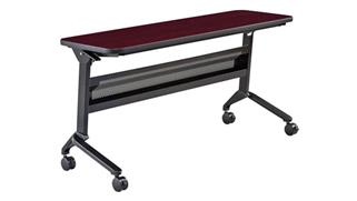 Training Tables Mayline Office Furniture 6ft x 18in High Pressure Laminate Training Table