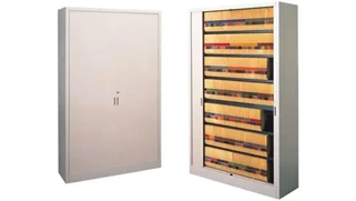 Lateral File Cabinets Mayline Office Furniture 48in W Seven Tier File Harbor Cabinet with Pull-Out Reference Shelf