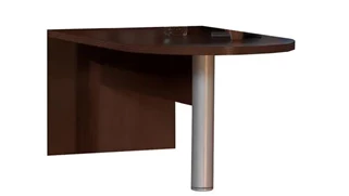 Stand-Alone Desk Shells Mayline 72in Freestanding Peninsula