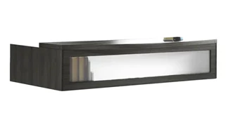 Desk Parts & Accessories Mayline 72in Reception Transaction Counter