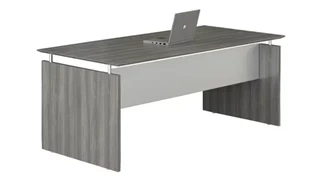 Stand-Alone Desk Shells Mayline 63in Straight Desk